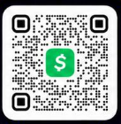 Cash App QR code for Kingdom Books and More purchases